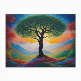 Tree Of Life 51 Canvas Print