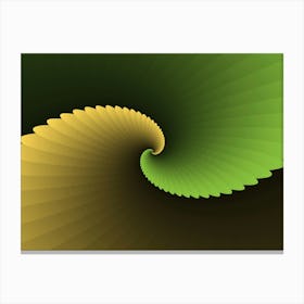 Green Wings Canvas Print