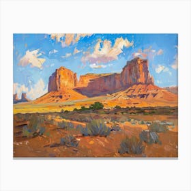 Western Landscapes Monument Valley 7 Canvas Print