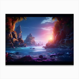 Twilight Forest Canvas Print