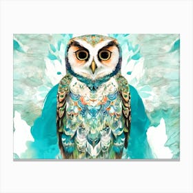 Blue Owl Canvas Print