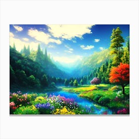 Beautiful Scene Canvas Print