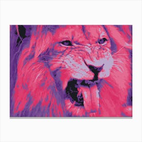 Lion Painting Canvas Print