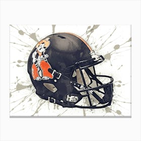 Oklahoma State Cowboys Pistol Pete NCAA Helmet Poster Canvas Print