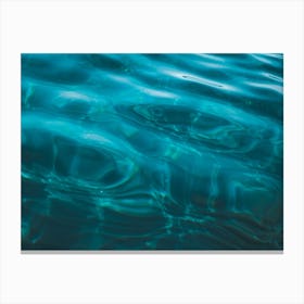 Blue Water 10 Canvas Print