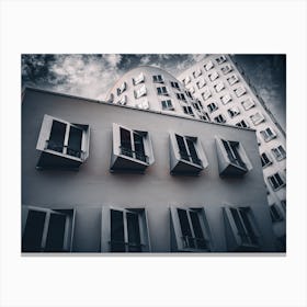Modern Buildings With Windows Canvas Print