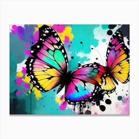 Colorful Butterflies 142 Canvas Print