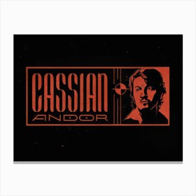 Cassian Andor Canvas Print