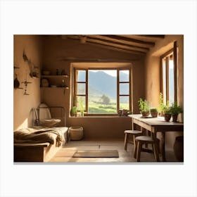 Tibetan Home Canvas Print