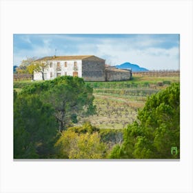 House In The Countryside 20211128 180ppub Canvas Print