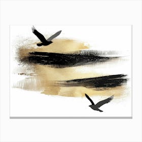 Birds In Flight 15 Canvas Print