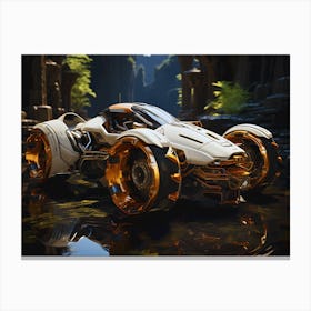 Futuristic Car Canvas Print