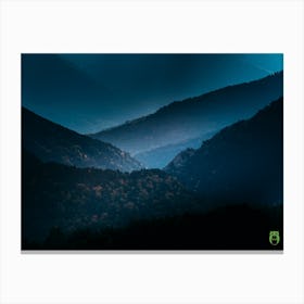 Dark Forest At Night 20211021 261ppub Canvas Print