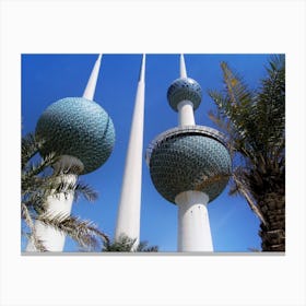 Kuwait Towers Canvas Print