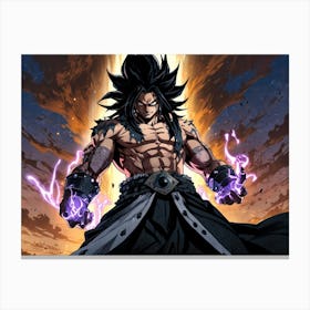 Gajeel fairy Tail Canvas Print