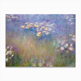 Water Lilies (1915–1916), Claude Monet Canvas Print