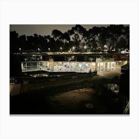 San Diego Aquarium At Night Canvas Print