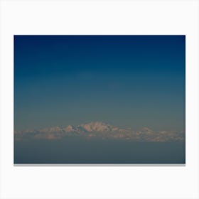 Hazy Peak Of Mount Everest Canvas Print
