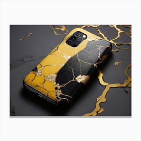 Mobile Phone Case Kintsugi Canvas Print