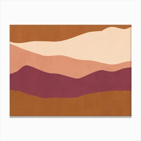 Abstract Landscape - Tc01 Canvas Print