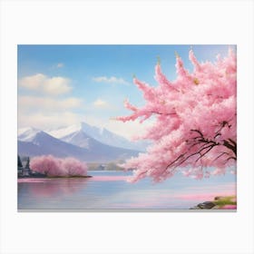 Cherry Blossoms 3 Canvas Print