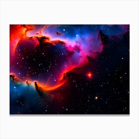 Heart Nebula Canvas Print