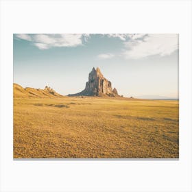 Shiprock Scenery Canvas Print