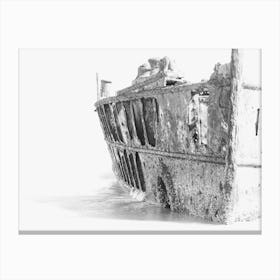 Shipwreck Fraser Island Canvas Print