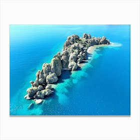 Island Canvas Print
