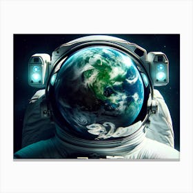 Space Explorer Canvas Print