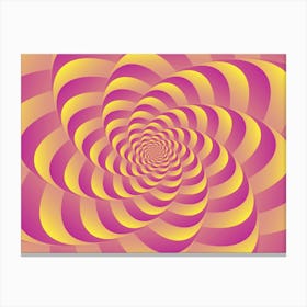Lollipop Swirl Set Canvas Print