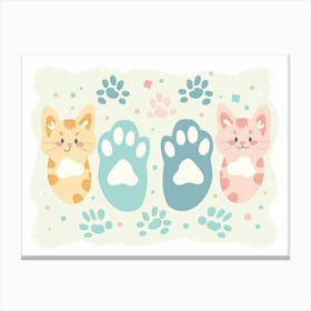 Cat Paw (6) Canvas Print