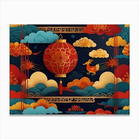 Chinese New Year 6 Canvas Print