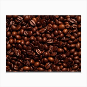 Coffee Beans 16 Canvas Print