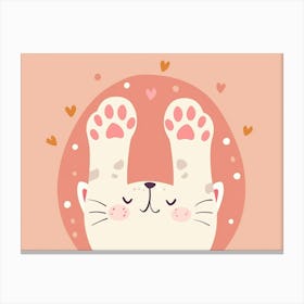 Cat Paw (4) Canvas Print