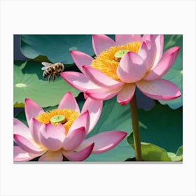 Lotus Flower 2 Canvas Print