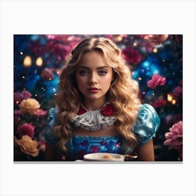 Alice In Wonderland 2 Canvas Print