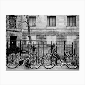 New Yorker Bikes Canvas Print