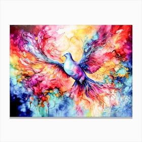 Dove Painting Toile