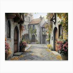 Street Scene 2 Canvas Print