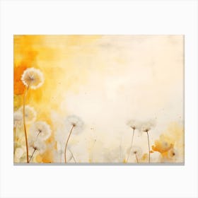 Dandelions 4 Canvas Print