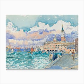 Venice, Henri Edmond Cross Canvas Print