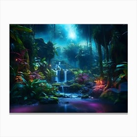 Jungle Forest Canvas Print