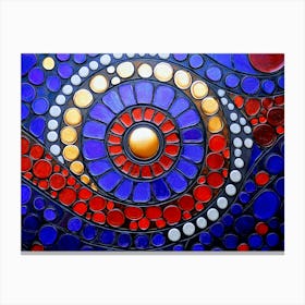 Mosaic Art Canvas Print