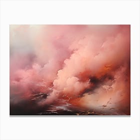 Pink Clouds Canvas Print