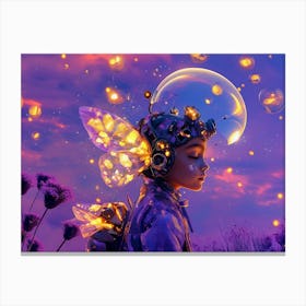 astropunk fairy Canvas Print