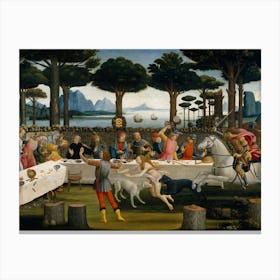 Sandro Botticelli Last Supper Canvas Print