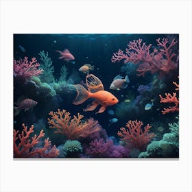 Coral Reef 5 Canvas Print