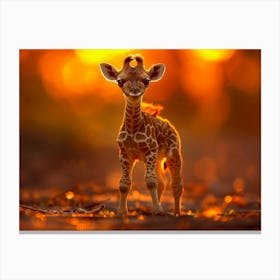 Giraffe Canvas Print