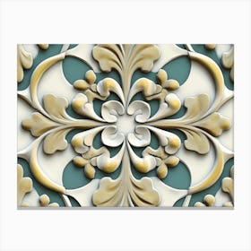 Floral Pattern Canvas Print